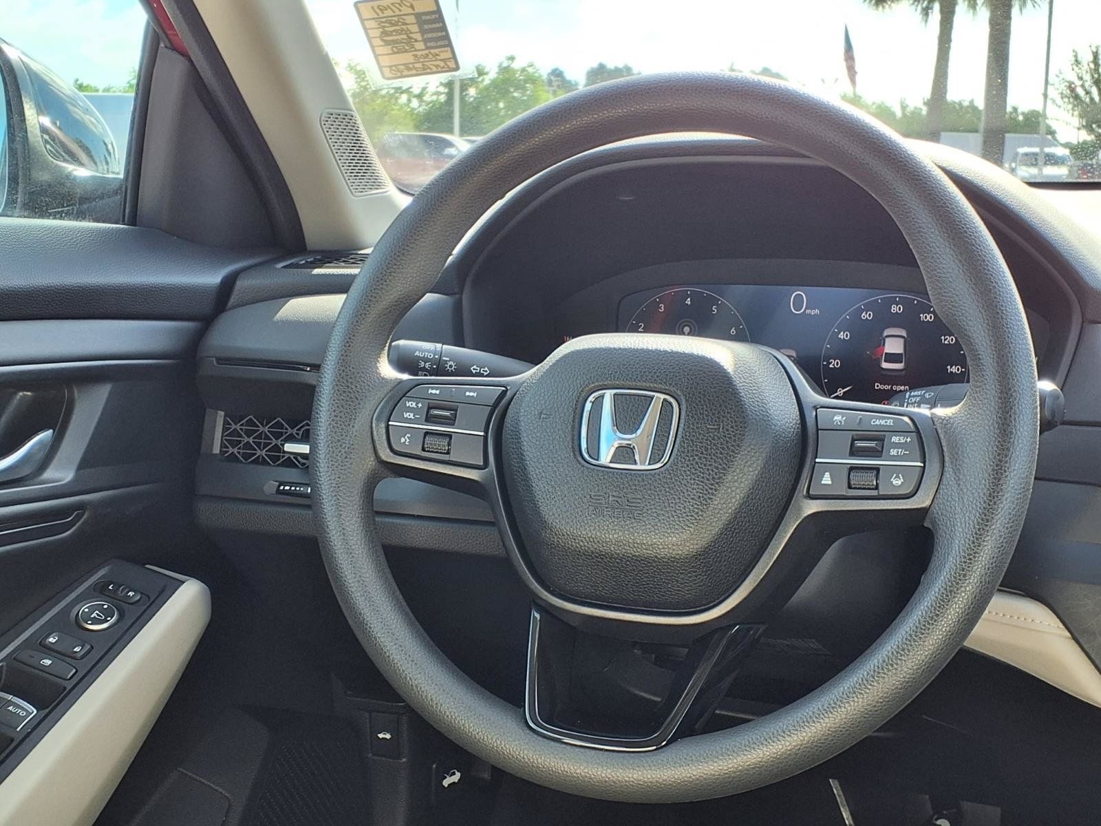 2025 Honda Accord SE Red at Community Honda