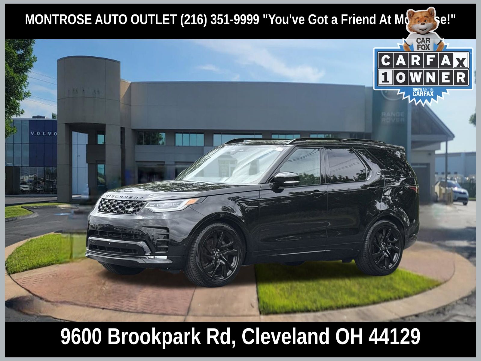 Black 2025 Land Rover Discovery SUV / Crossover All-Wheel Drive 8-Speed Automatic