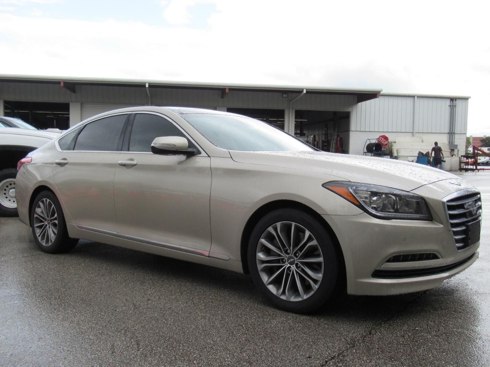 Brown (Beige) 2015 Hyundai Genesis Sedan  8-Speed Automatic