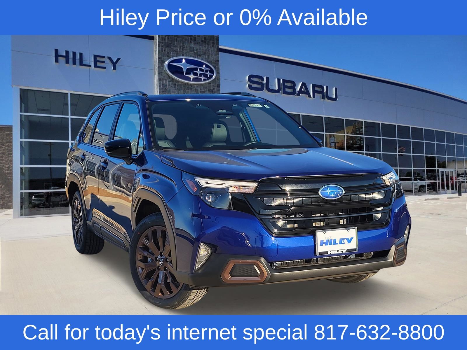 Sapphire Blue Pearl 2026 Subaru Forester SUV / Crossover All-Wheel Drive Continuously Variable Transmission