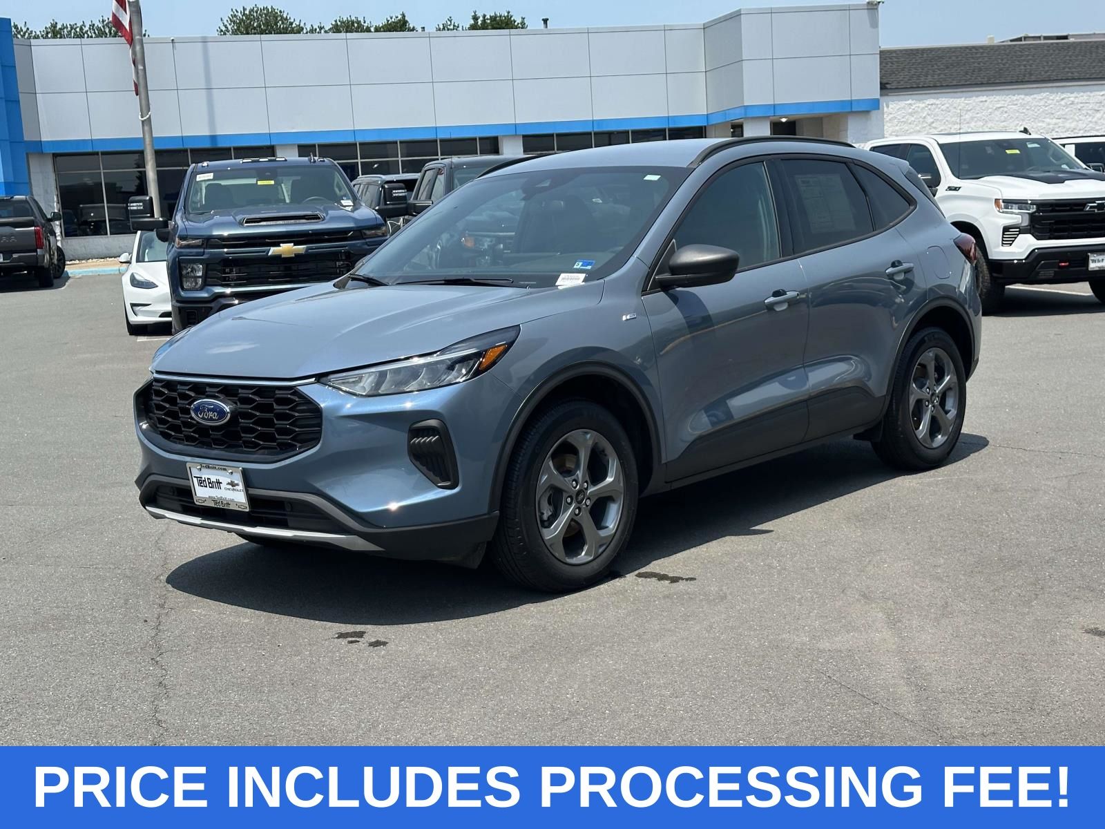 Vapor Blue 2025 Ford Escape SUV / Crossover All-Wheel Drive 8-Speed Automatic