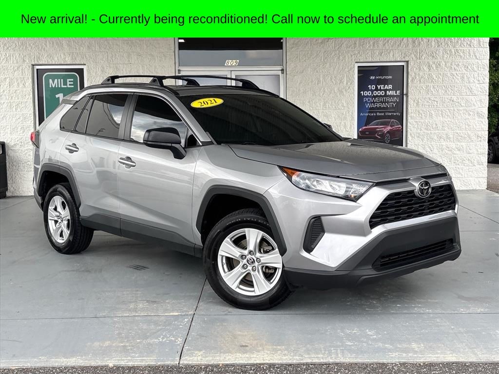 Silver Sky Metallic 2021 Toyota RAV4 SUV / Crossover All-Wheel Drive 8-Speed Automatic
