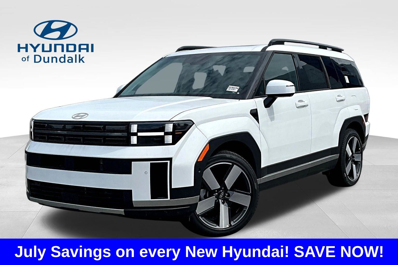 Serenity White 2026 Hyundai Santa Fe SUV / Crossover All-Wheel Drive 8-Speed Automatic