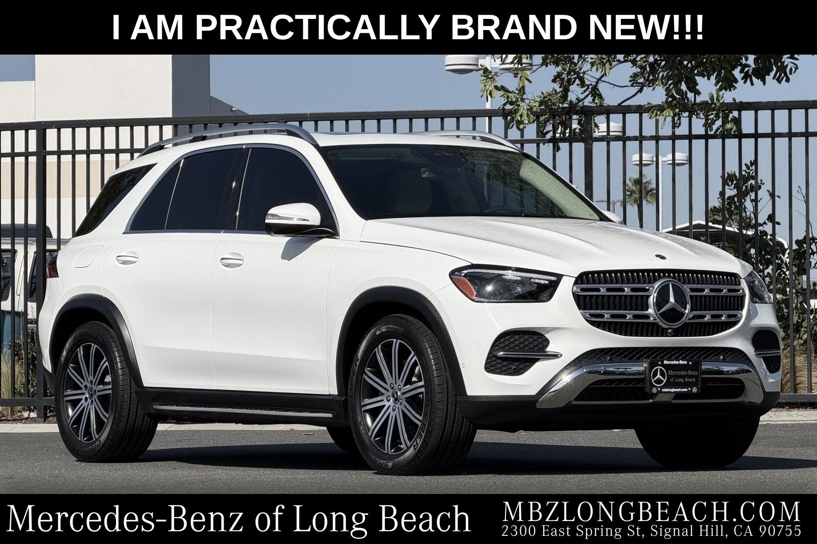 Polar White 2025 Mercedes-Benz GLE SUV / Crossover All-Wheel Drive 9-Speed Automatic