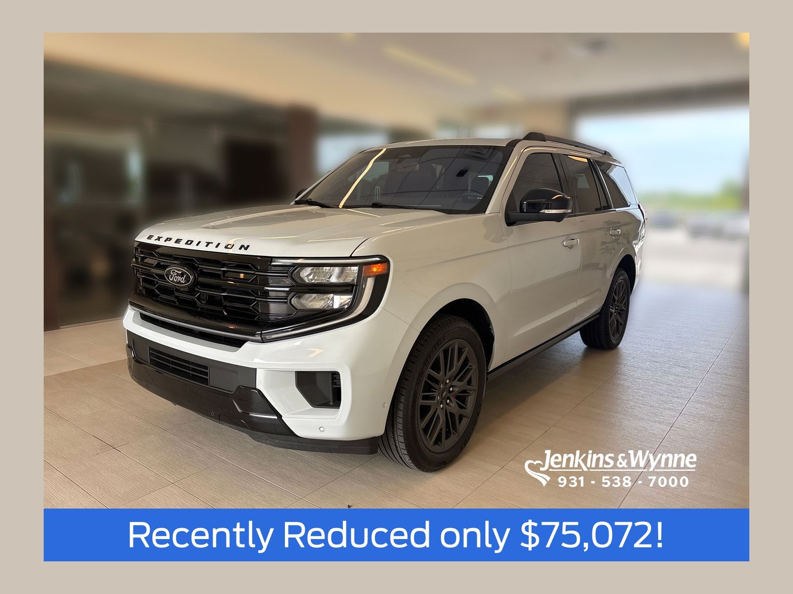 Glacier Gray Metallic TriCoat 2025 Ford Expedition Platinum 4WD SUV / Crossover Four-Wheel Drive Automatic