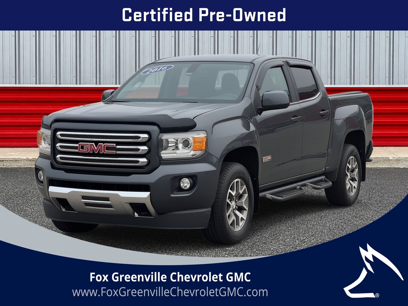2016 GMC Canyon SLE Crew Cab 4WD