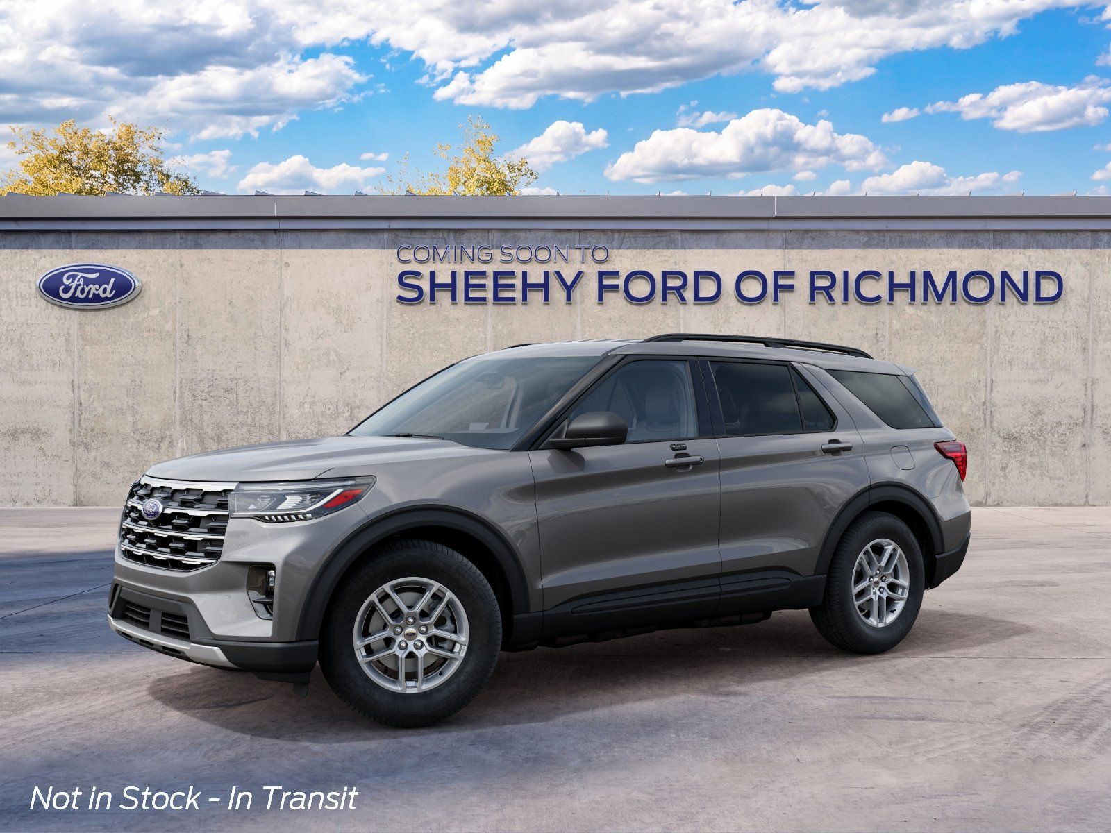 New 2027 Carbonized Gray Metallic Ford Active image 2