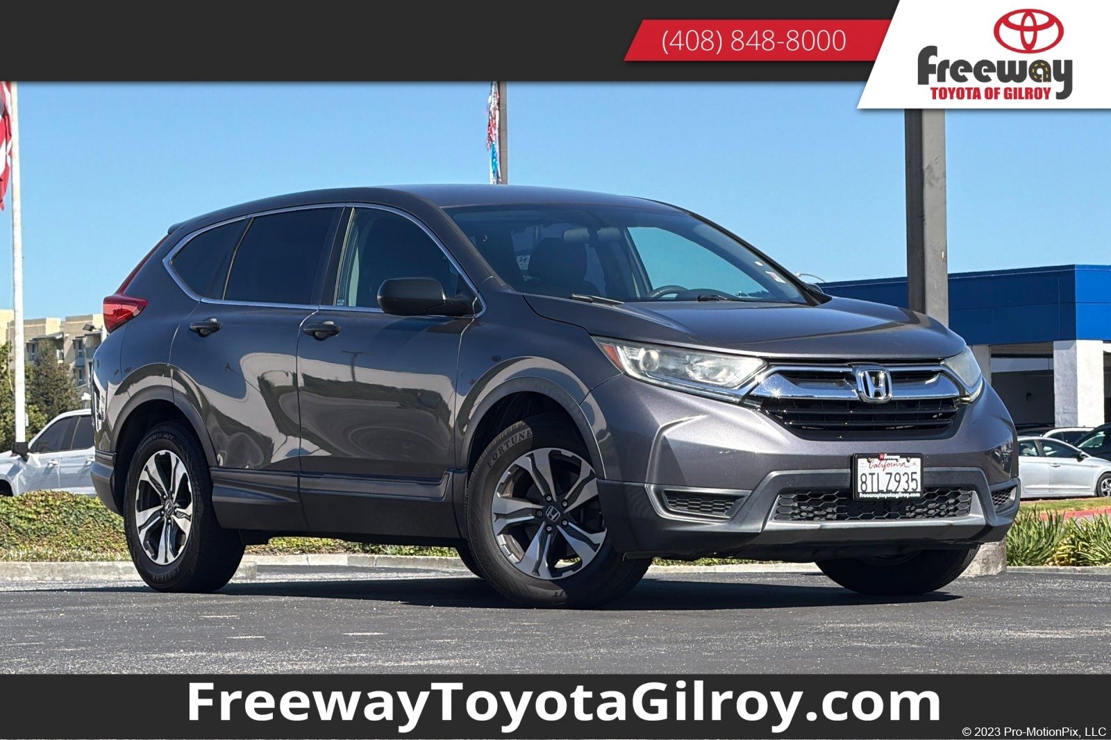 Gray (Modern Steel) 2018 Honda CR-V SUV / Crossover Front-Wheel Drive Continuously Variable Transmission