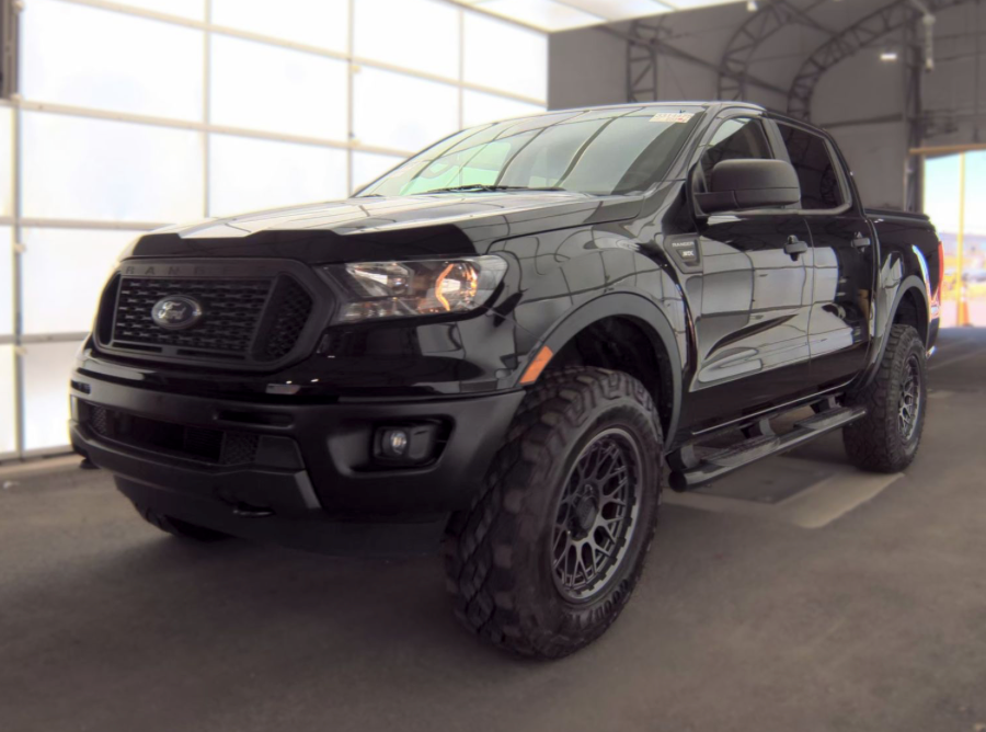 Shadow Black 2022 Ford Ranger Pickup Truck Four-Wheel Drive Automatic