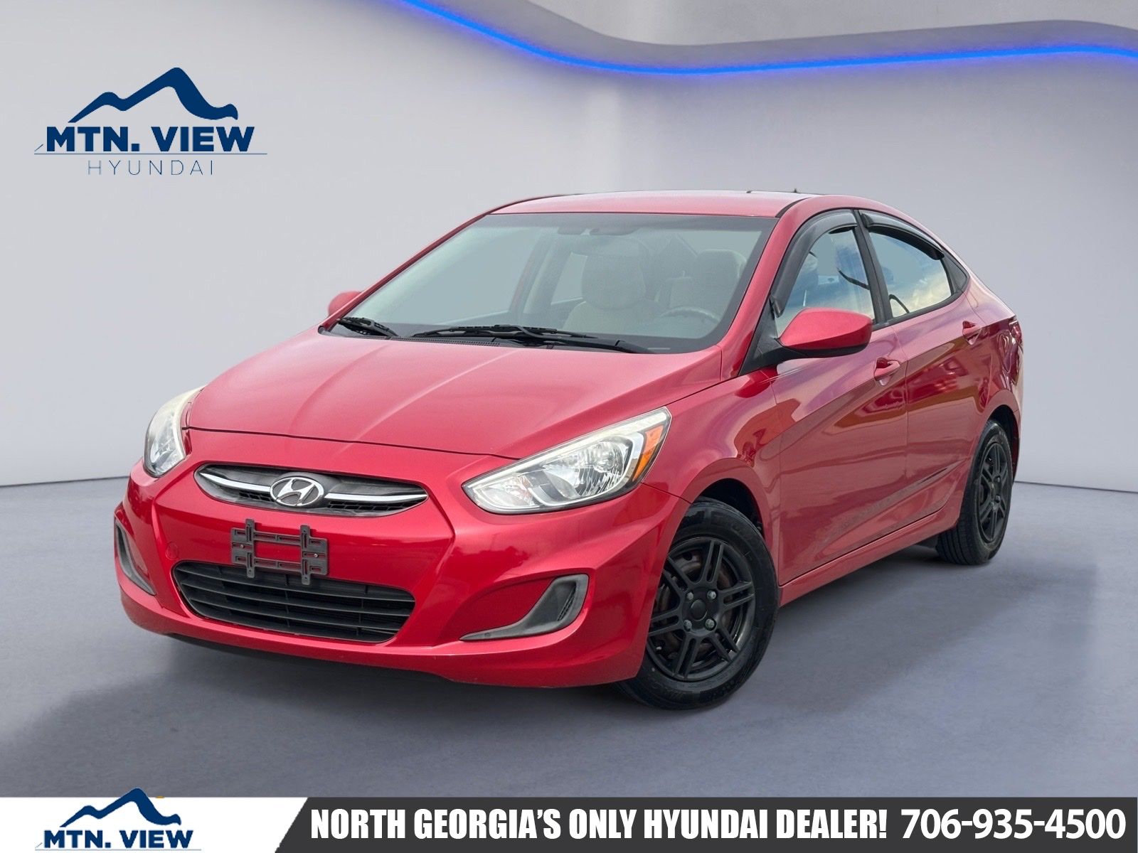 Boston Red Metallic 2016 Hyundai Accent SE Sedan FWD Sedan Front-Wheel Drive Automatic