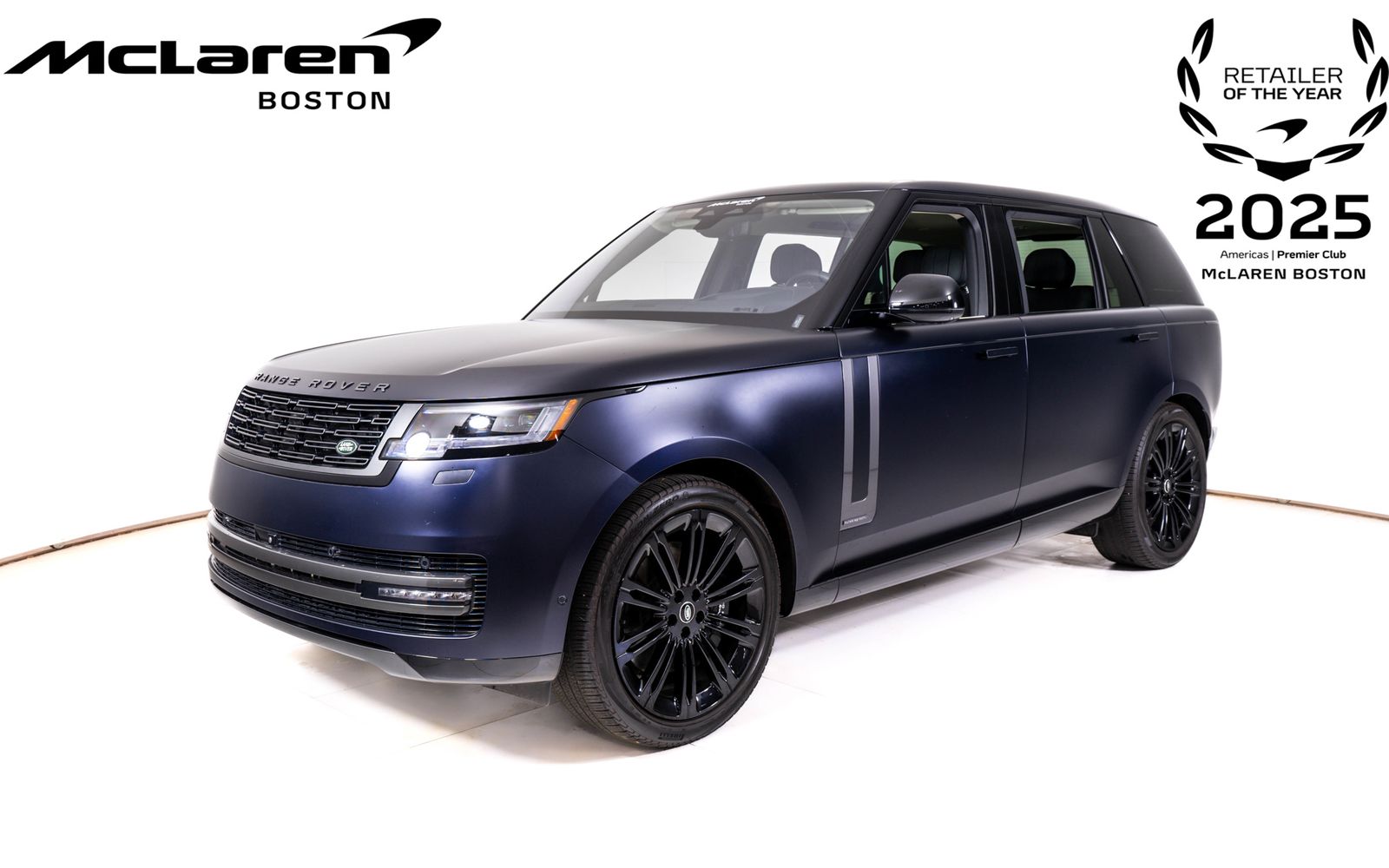 Ligurian Black SV Bespoke Ultra Metallic Sat 2023 Land Rover Range Rover P530 Autobiography LWB AWD SUV / Crossover All-Wheel Drive 8-Speed Automatic