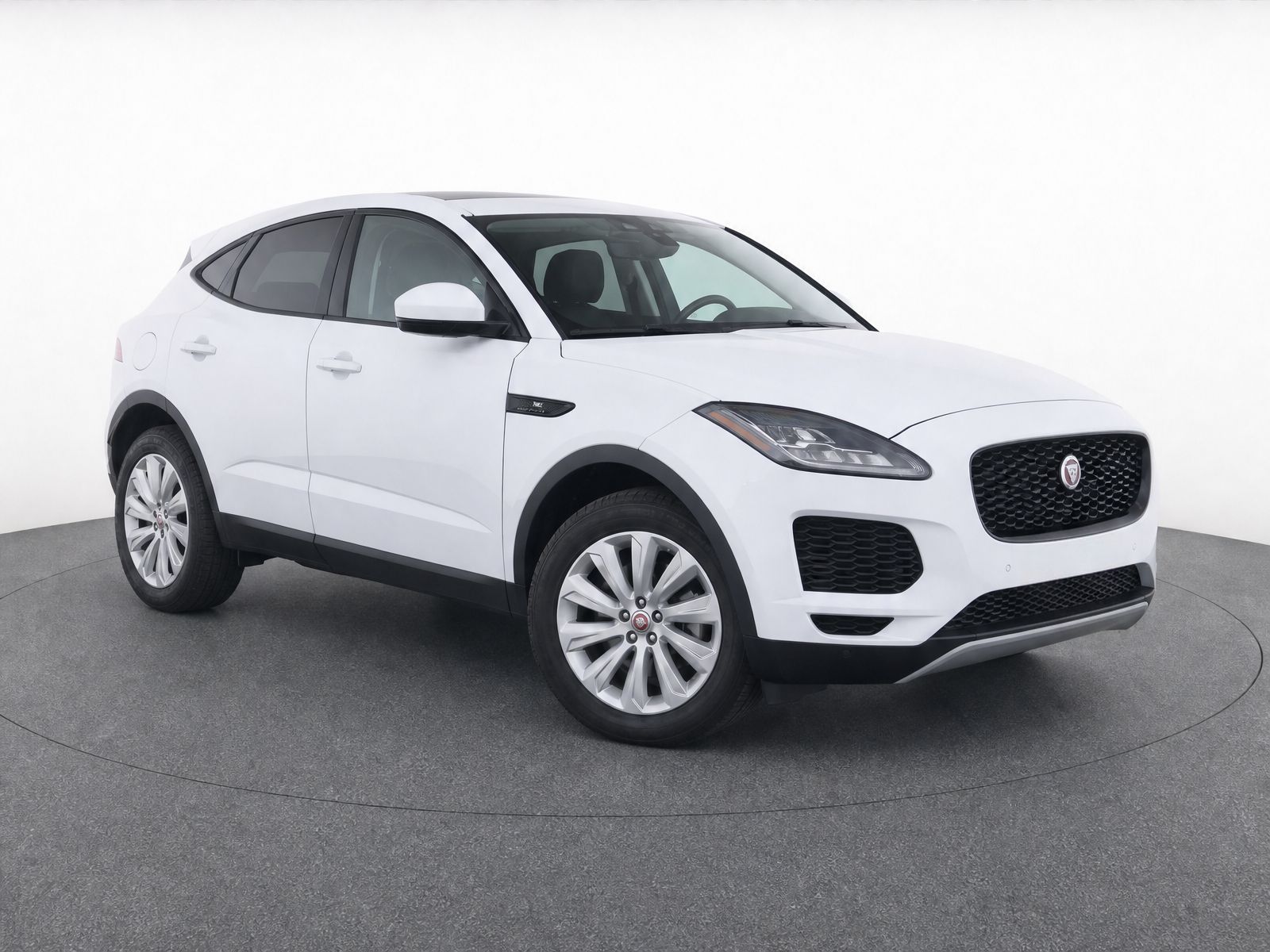 Fuji White 2018 Jaguar E-PACE SUV / Crossover All-Wheel Drive 9-Speed Automatic