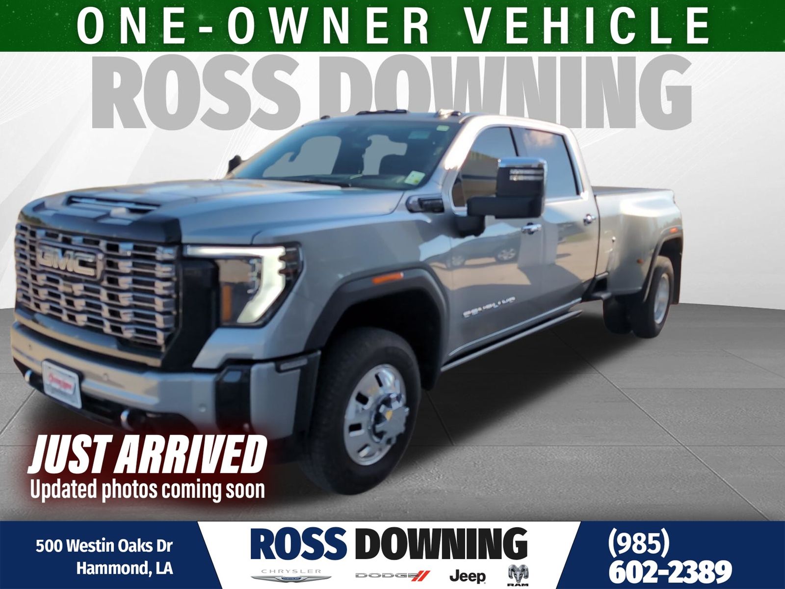 2025 GMC Sierra 3500HD Denali Ultimate Crew Cab 4WD