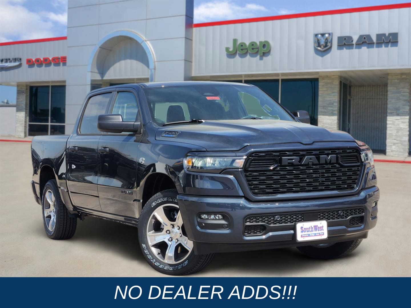 Forged Blue Metallic 2026 RAM 1500 Express Crew Cab 4WD Pickup Truck Four-Wheel Drive 8-Speed Automatic