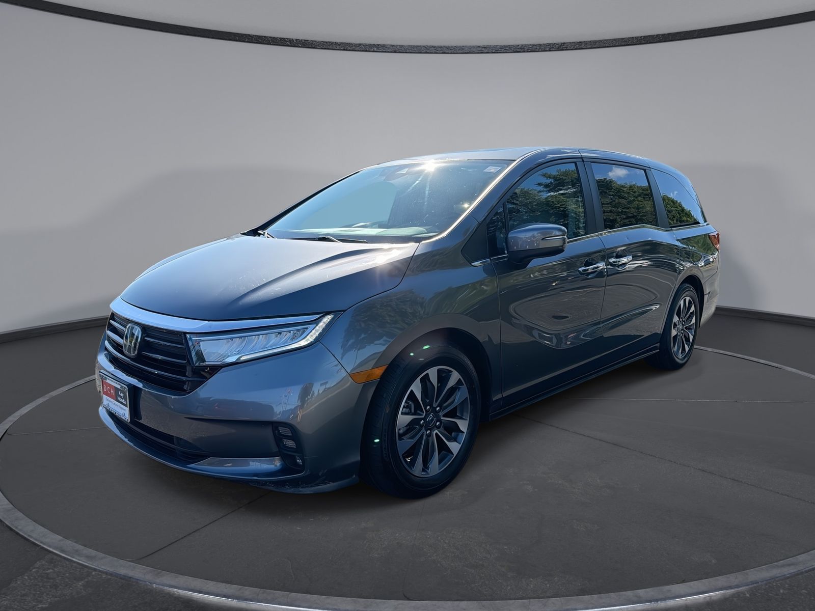 Gray 2024 Honda Odyssey Minivan Front-Wheel Drive Automatic