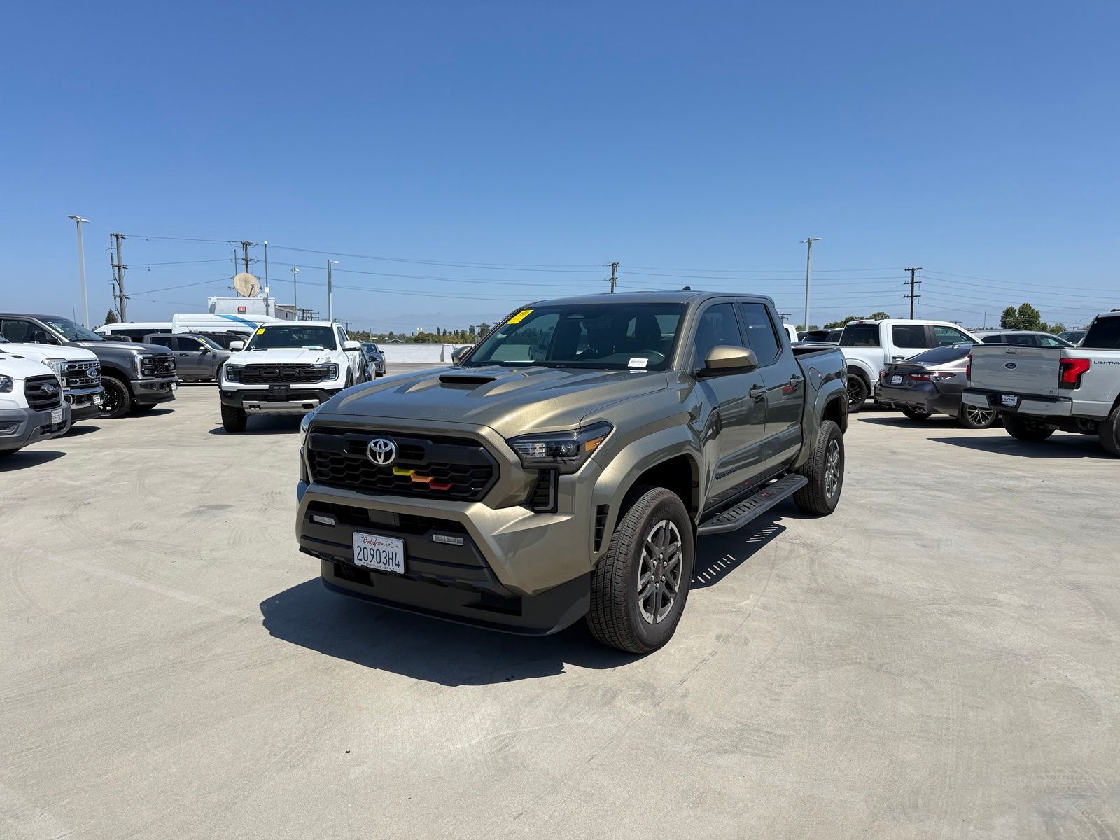 Bronze Oxide 2025 Toyota Tacoma Pickup Truck Four-Wheel Drive 6-Speed Manual