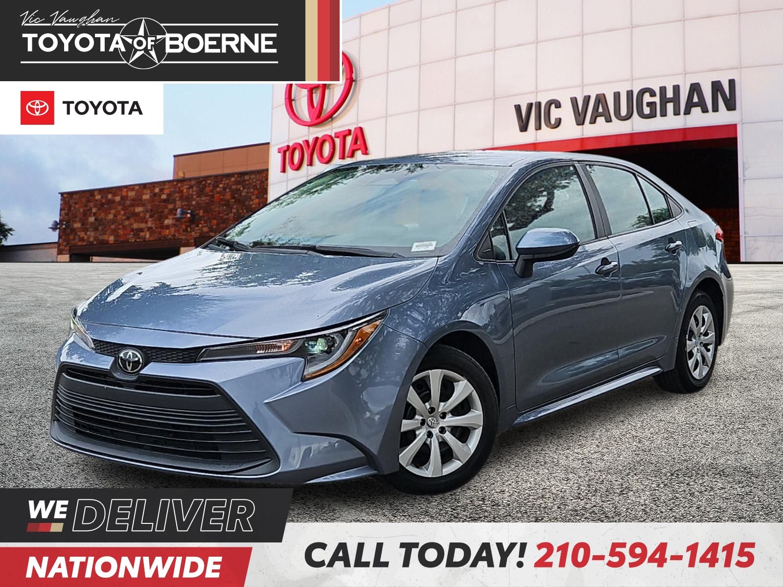 Gray 2023 Toyota Corolla Sedan Front-Wheel Drive Continuously Variable Transmission
