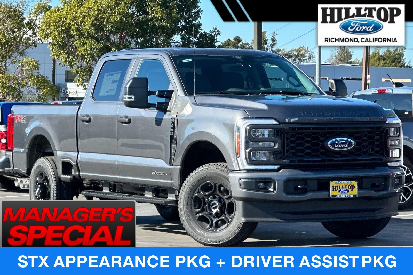 Carbonized Gray Metallic 2026 Ford F-250 Super Duty Pickup Truck Four-Wheel Drive Automatic
