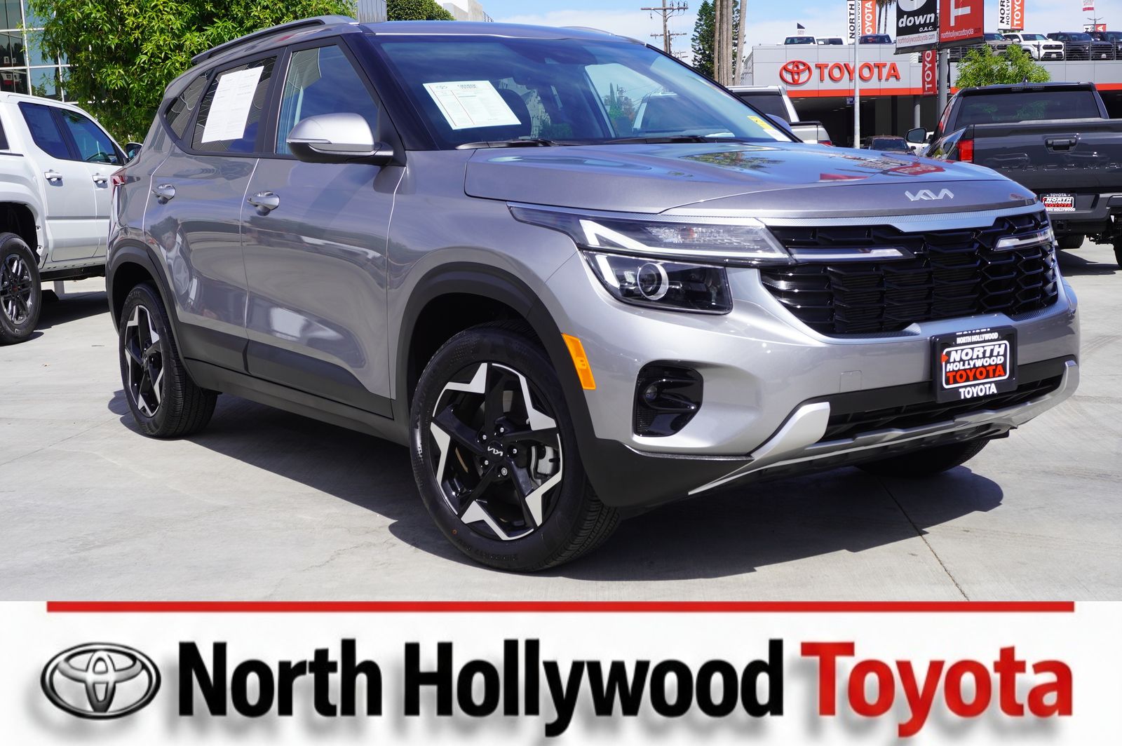 Steel Gray 2025 Kia Seltos SUV / Crossover All-Wheel Drive Continuously Variable Transmission