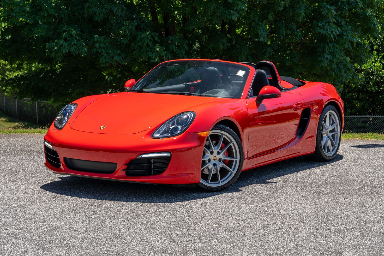 Red 2014 Porsche Boxster S RWD Convertible Rear-Wheel Drive