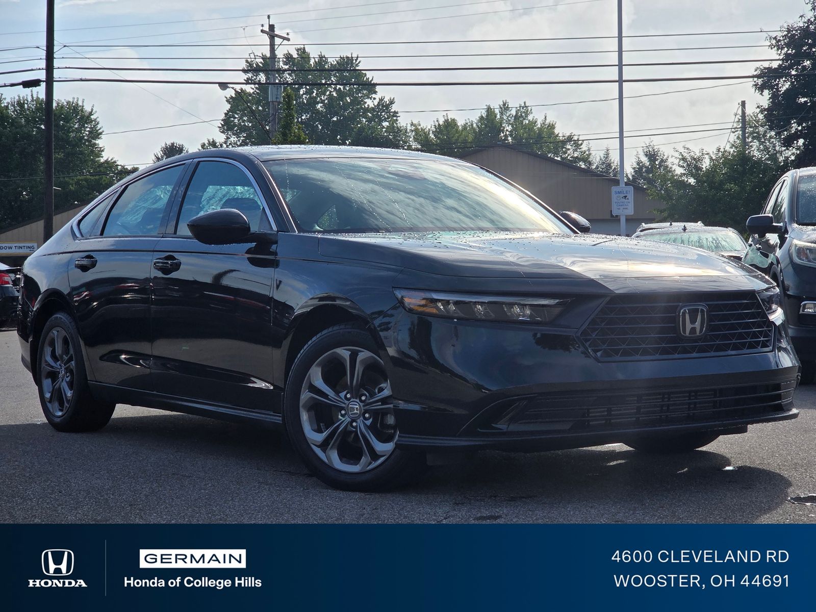 Used 2024 Black Honda EX image 3