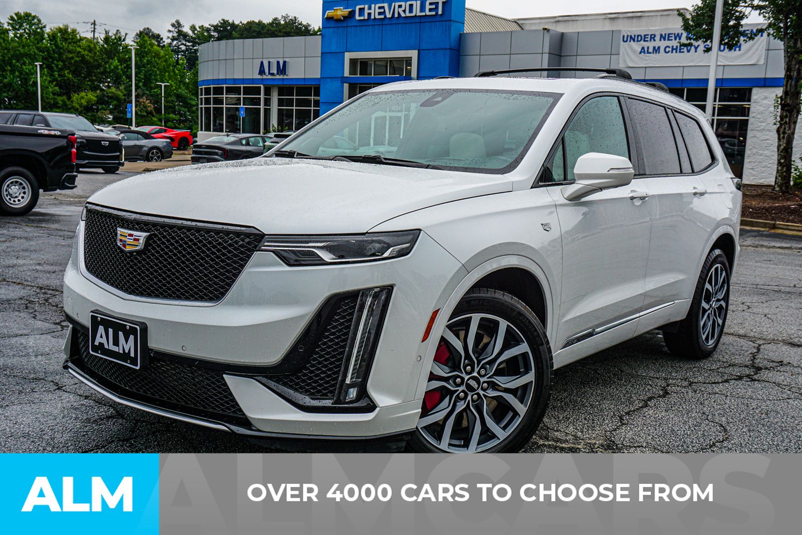 Used 2023 White Cadillac Sport image 2
