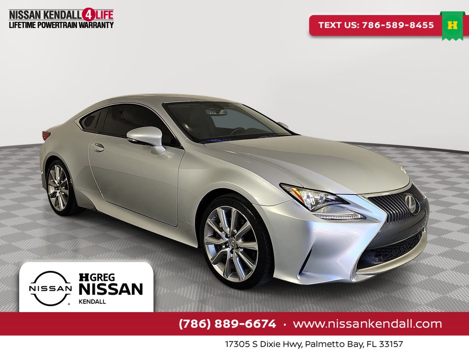 2015 Lexus RC 350 RWD   