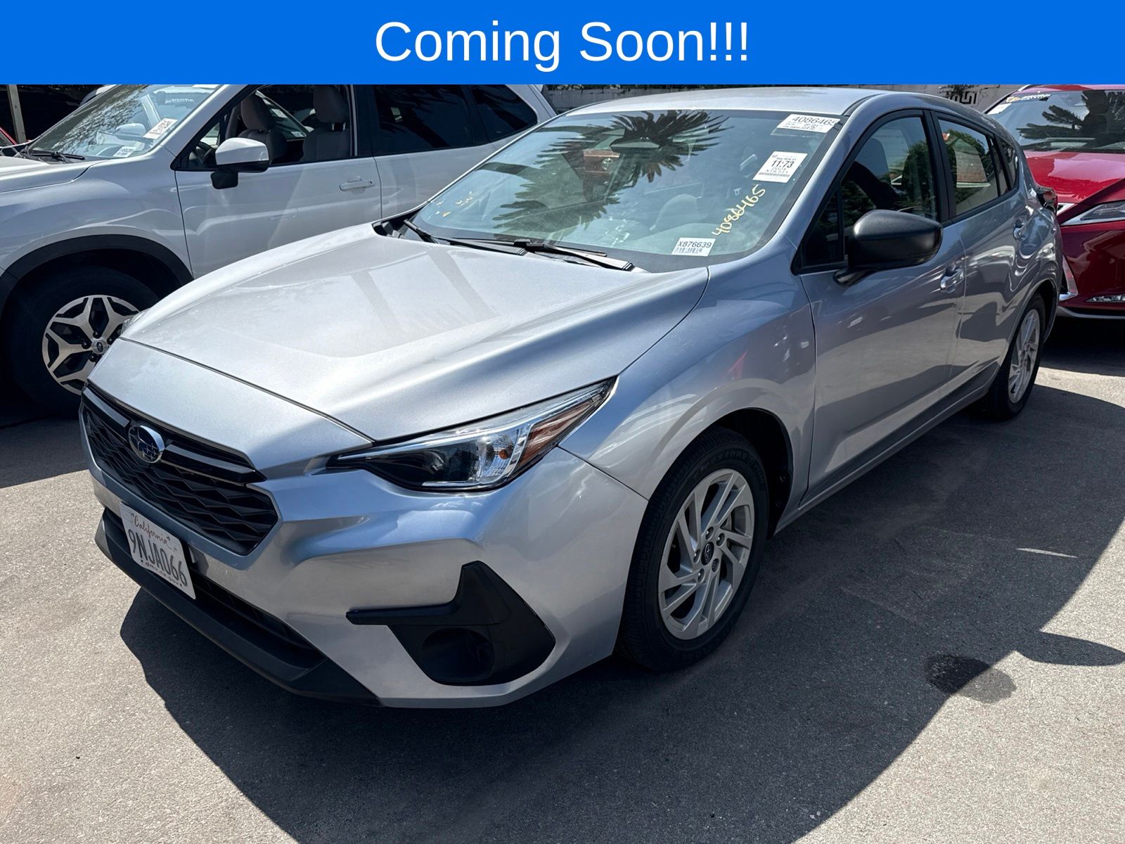 Ice Silver Metallic 2024 Subaru Impreza Wagon All-Wheel Drive Continuously Variable Transmission