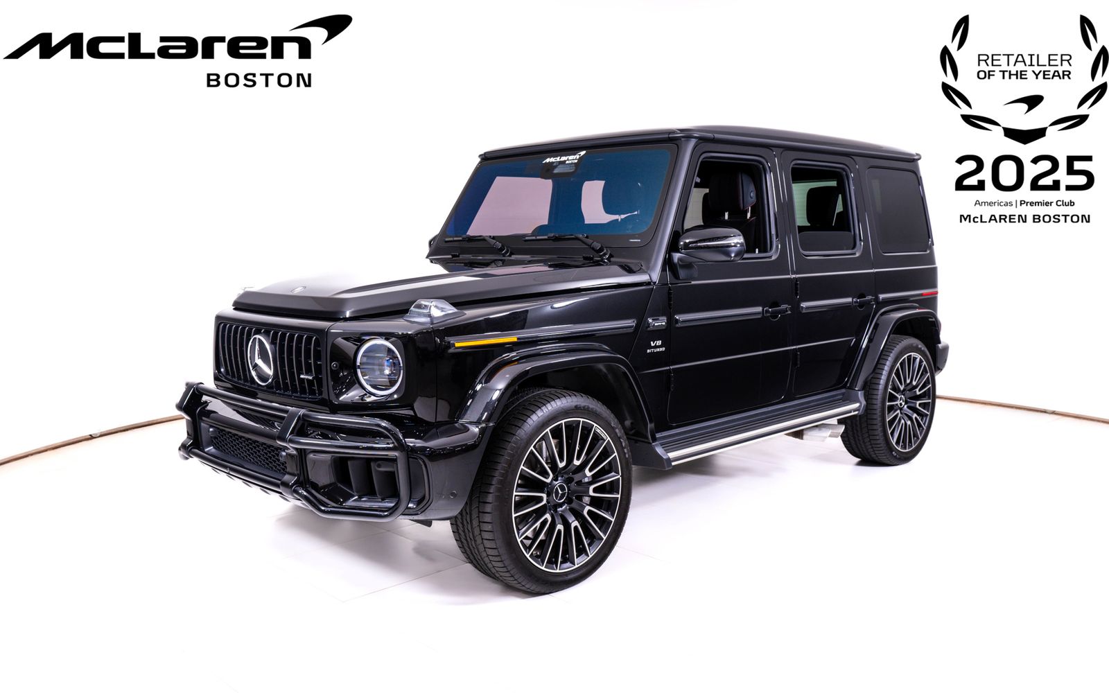 Obsidian Black 2026 Mercedes-Benz G-Class SUV / Crossover All-Wheel Drive 9-Speed Automatic