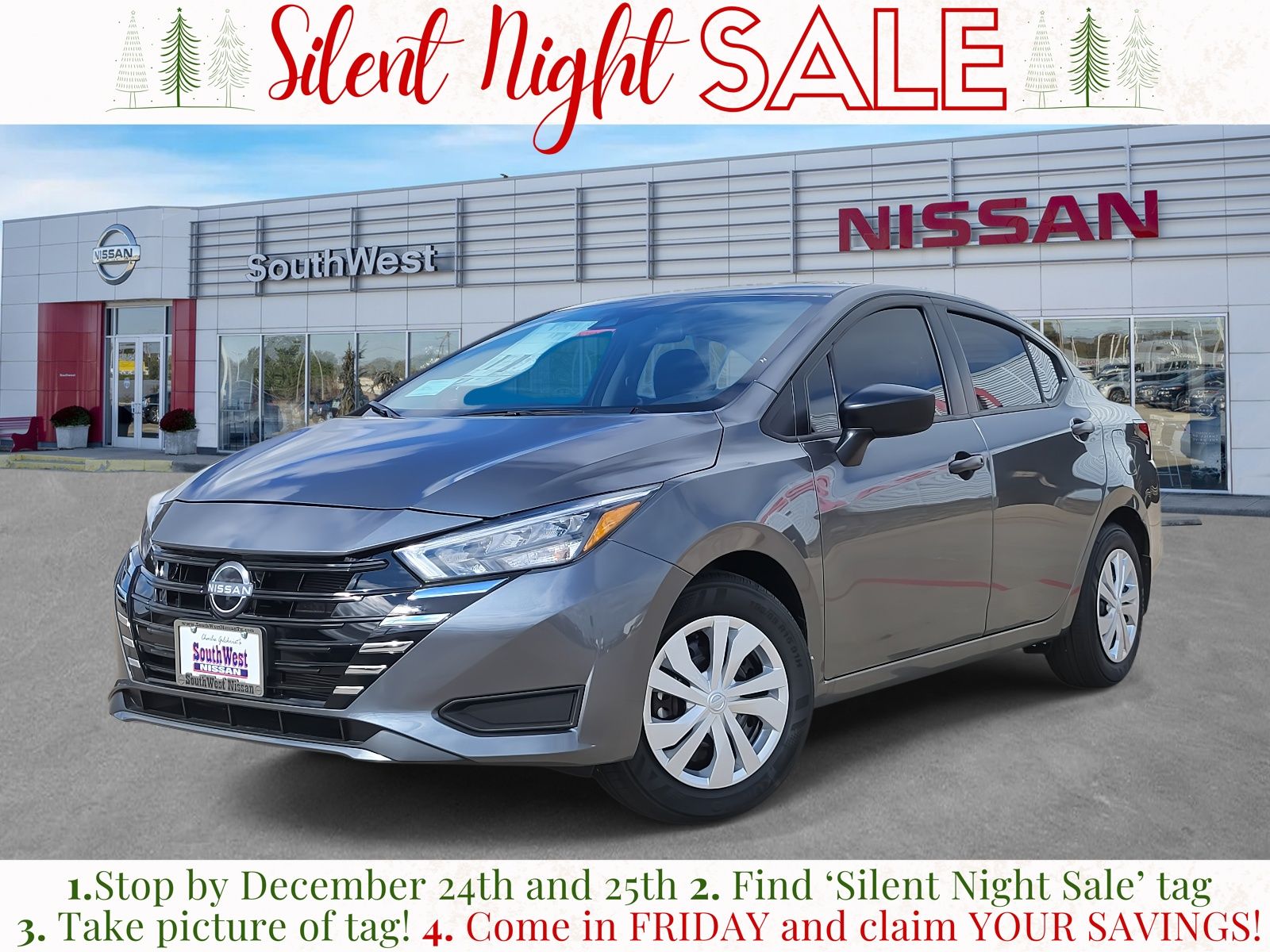 2025 Nissan Versa S FWD