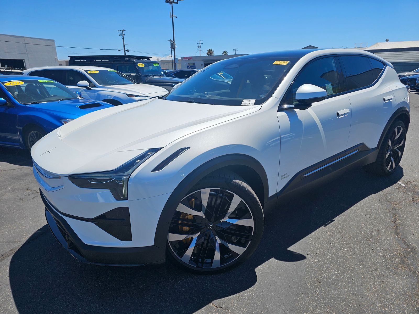 White (Snow) 2025 Polestar 3 SUV / Crossover All-Wheel Drive 1-Speed Automatic