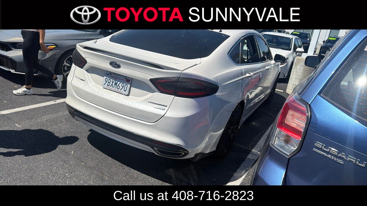 Used 2014 Ford Fusion Titanium with VIN 3FA6P0K97ER203336 for sale in Sunnyvale, CA
