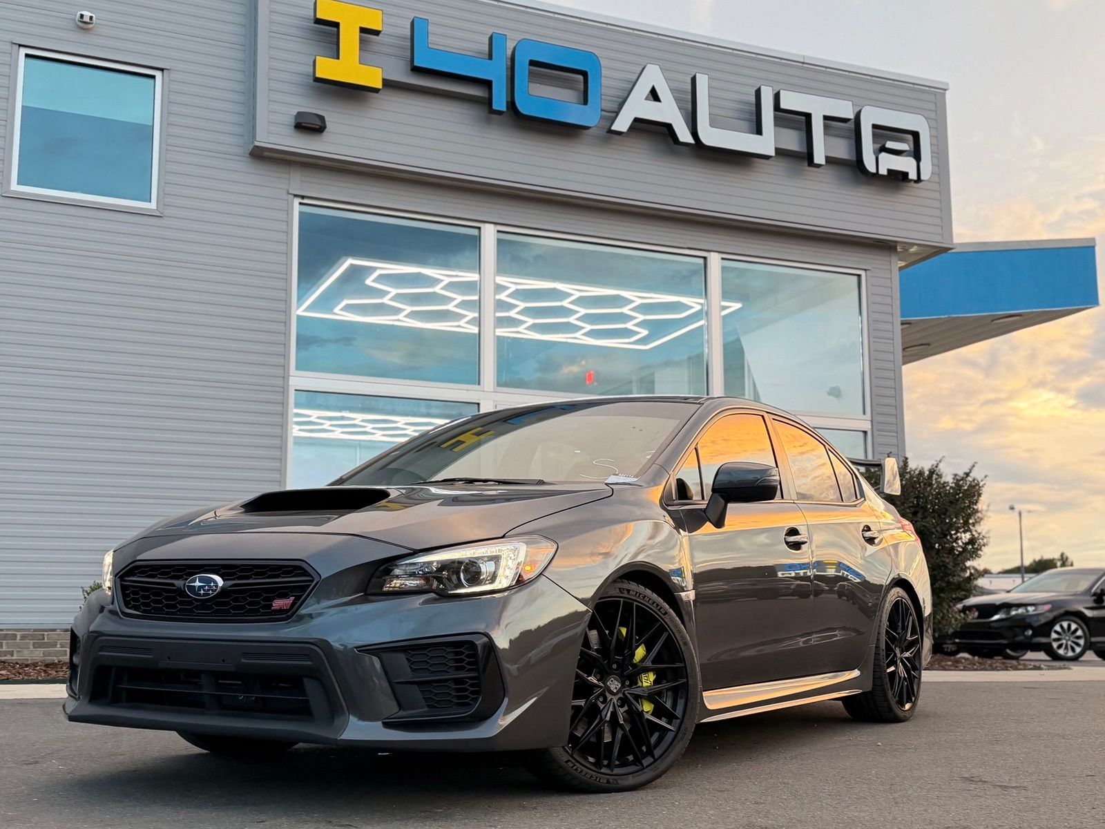 Magnetite Gray Metallic 2021 Subaru WRX STI Sedan All-Wheel Drive 6-Speed Manual