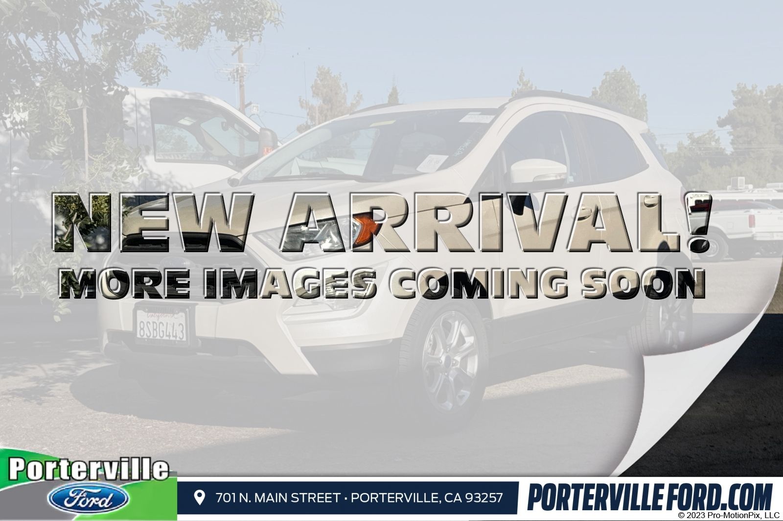 2019 Ford EcoSport SE FWD
