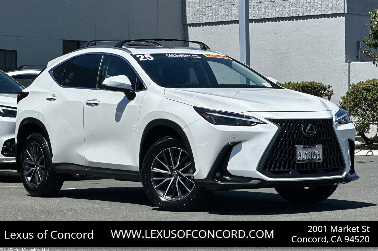 Eminent White Pearl 2025 Lexus NX Hybrid SUV / Crossover All-Wheel Drive Continuously Variable Transmission