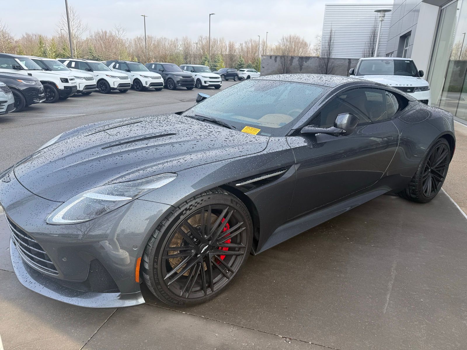 Xenon Gray Signature Metallic 2024 Aston Martin DB12 V8 Coupe RWD Coupe Rear-Wheel Drive 8-Speed Automatic