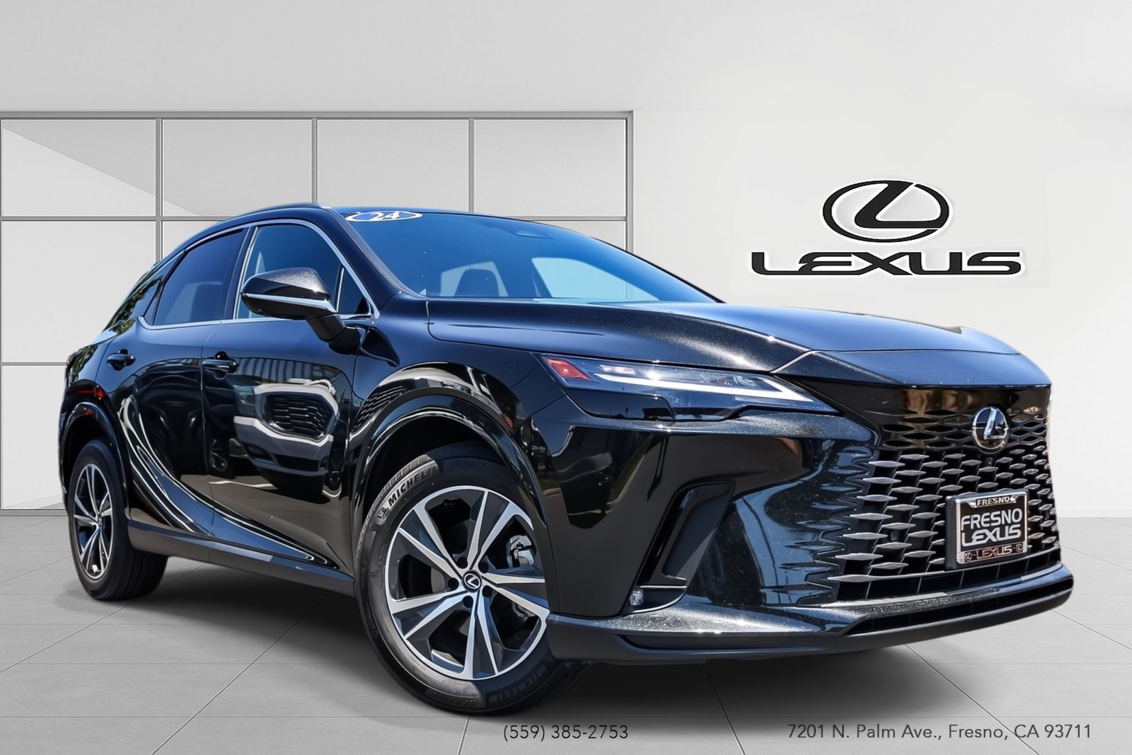 Black (Caviar) 2024 Lexus RX SUV / Crossover All-Wheel Drive 8-Speed Automatic