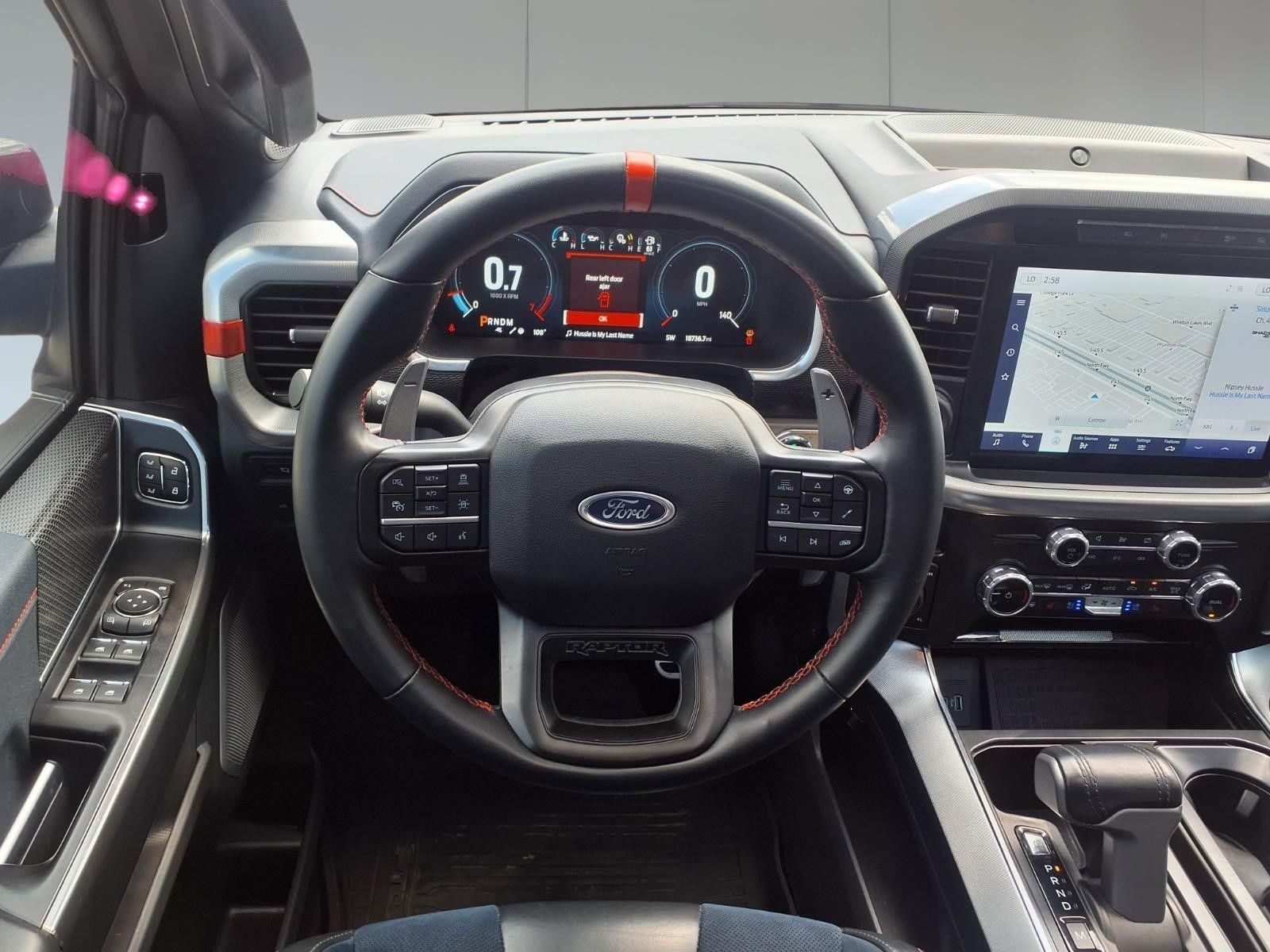 2022 Ford F-150 Raptor Blue at Central Houston Nissan