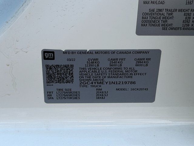 Used 2022 Summit White Chevrolet Custom image 26