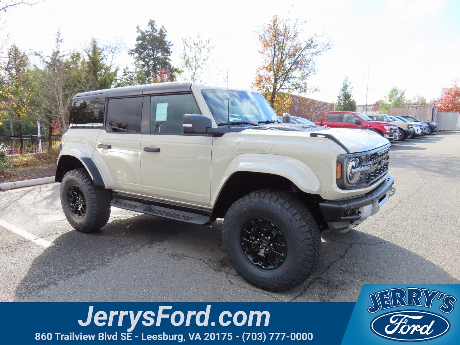 Desert Sand 2025 Ford Bronco Raptor 4WD SUV / Crossover Four-Wheel Drive Automatic