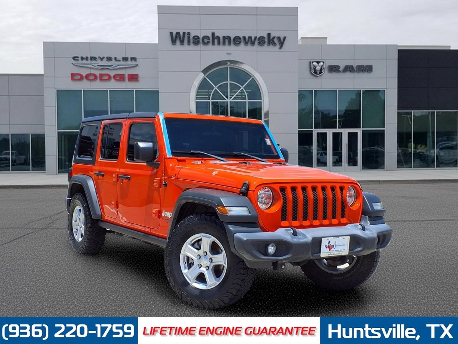 Punkn Metallic Clearcoat 2018 Jeep Wrangler Unlimited Sport S 4WD SUV / Crossover Four-Wheel Drive 8-Speed Automatic