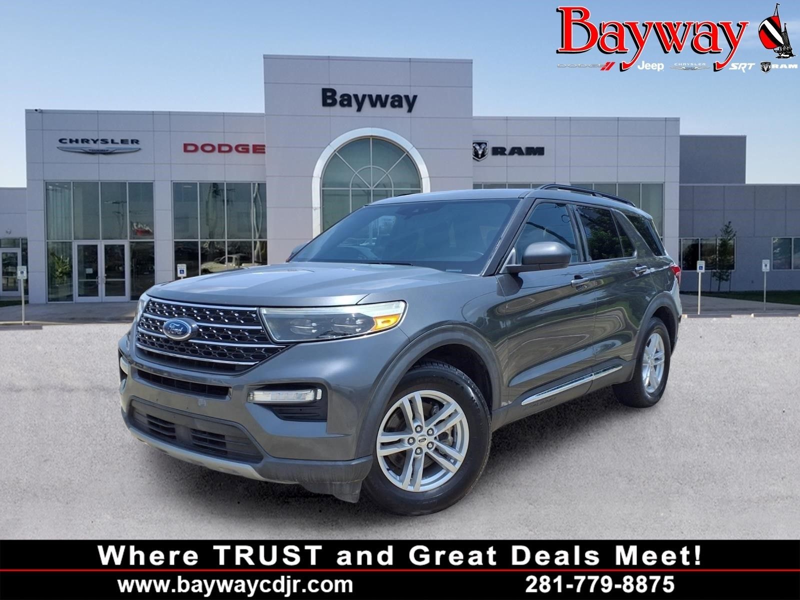 2020 Ford Explorer XLT Gray at Wharton Ford