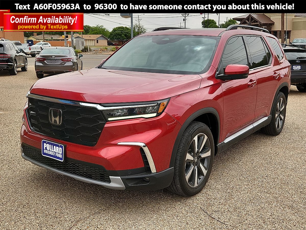 Red 2025 Honda Pilot SUV / Crossover Automatic