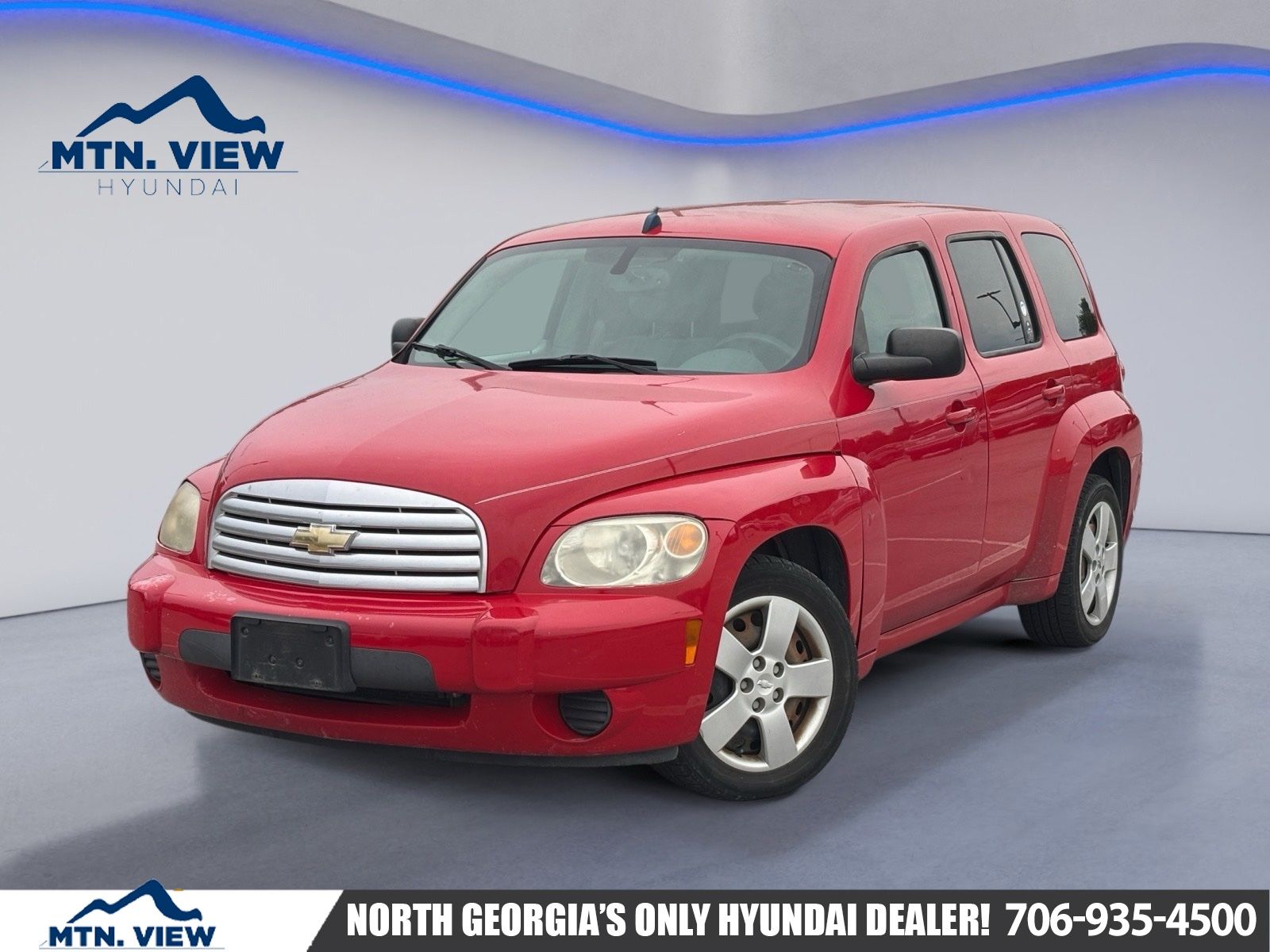 Victory Red 2008 Chevrolet HHR Wagon Front-Wheel Drive 4-Speed Automatic