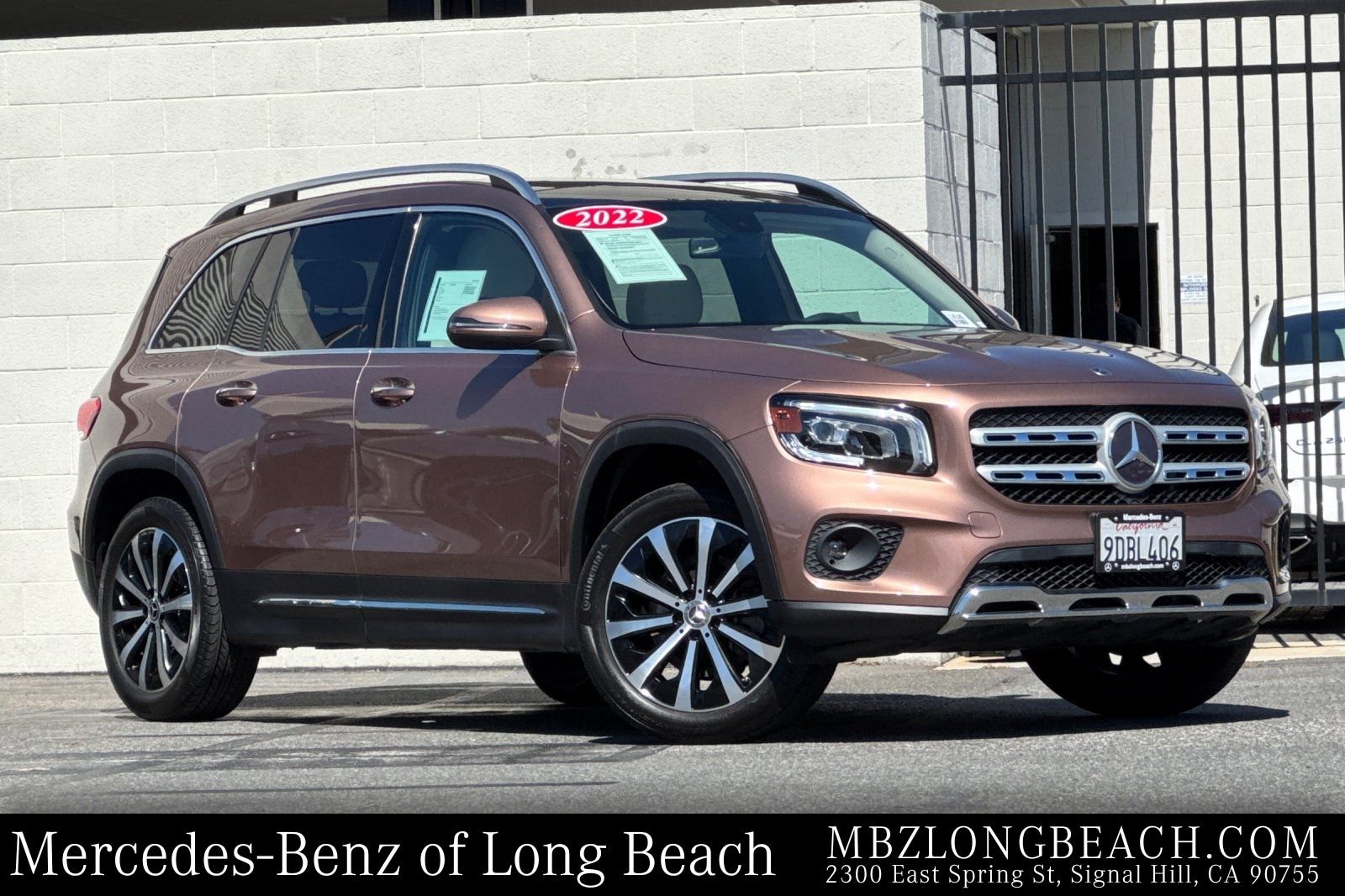 Rose Gold Metallic 2022 Mercedes-Benz GLB SUV / Crossover Front-Wheel Drive 8-Speed Automatic
