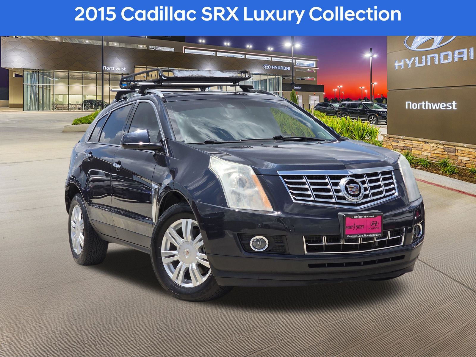 Sapphire Blue Metallic 2015 Cadillac SRX SUV / Crossover Front-Wheel Drive 6-Speed Automatic