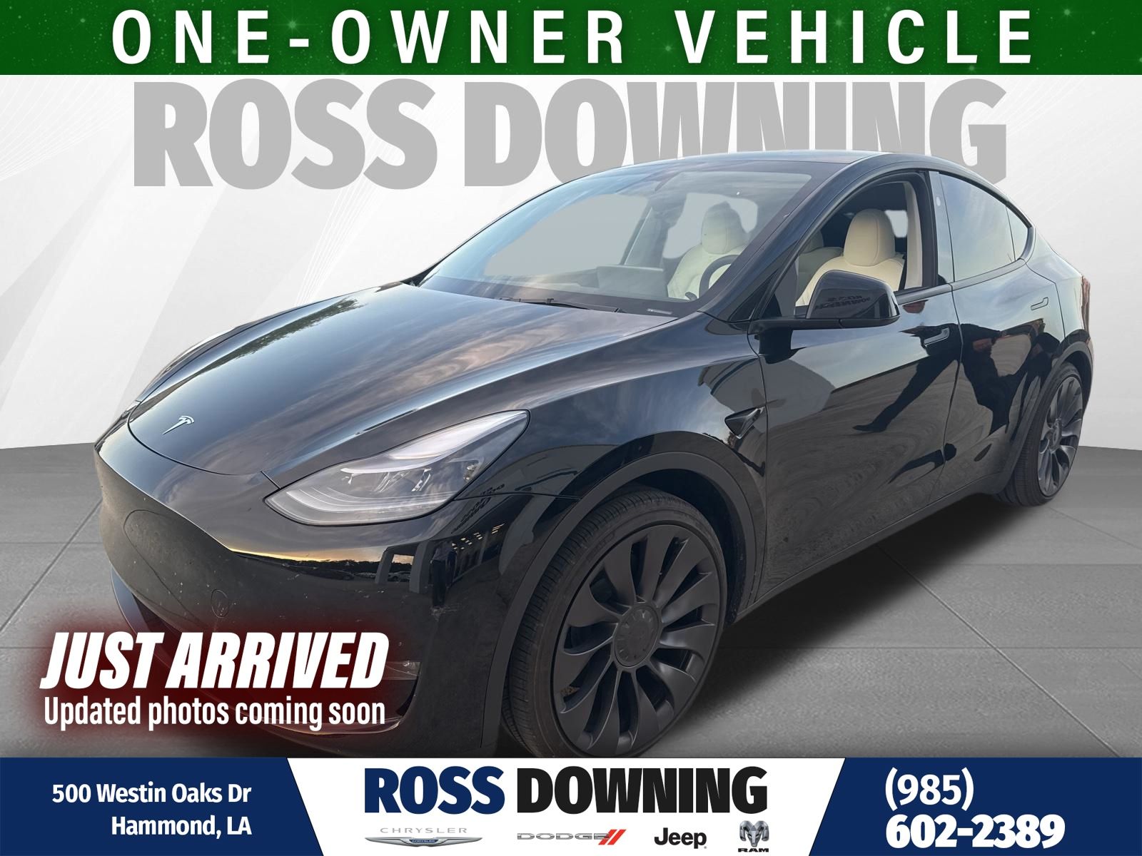 Black 2024 Tesla Model Y Performance AWD SUV / Crossover All-Wheel Drive 1-Speed Automatic