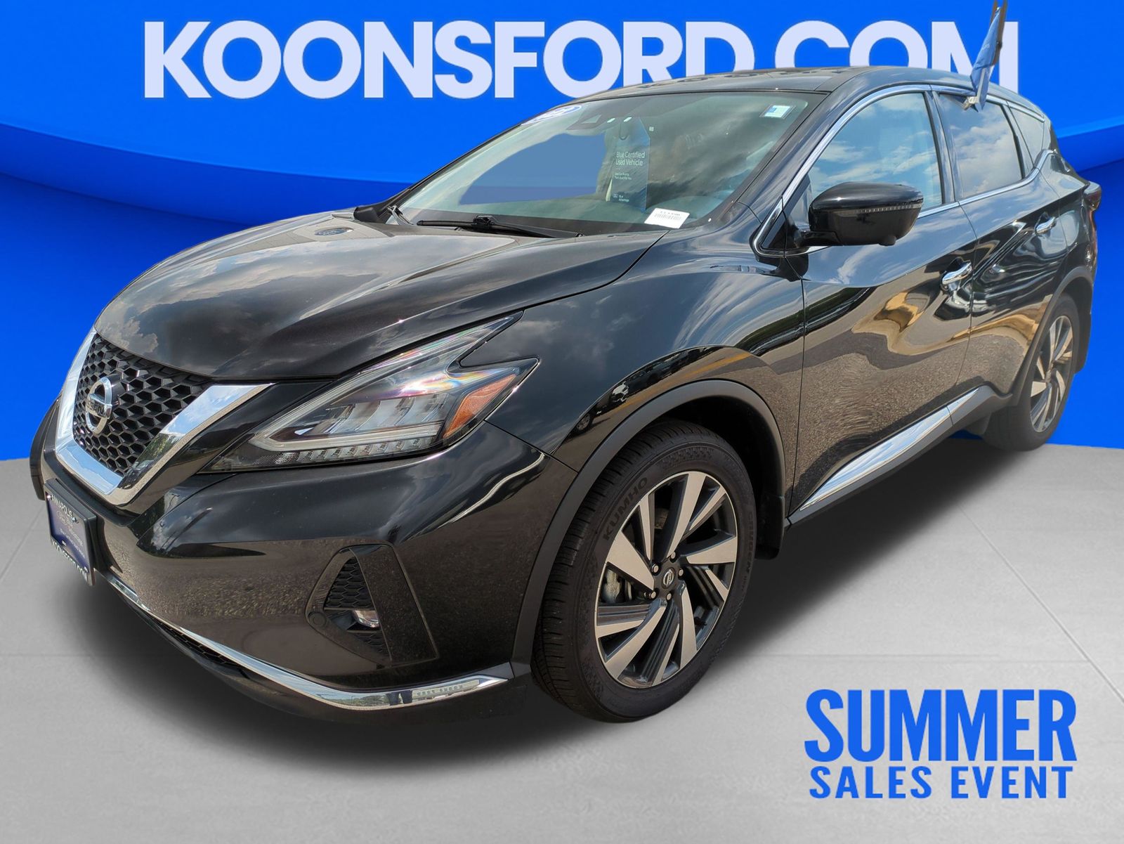 Gray (Magnetic Black Pearl) 2022 Nissan Murano SUV / Crossover All-Wheel Drive Continuously Variable Transmission