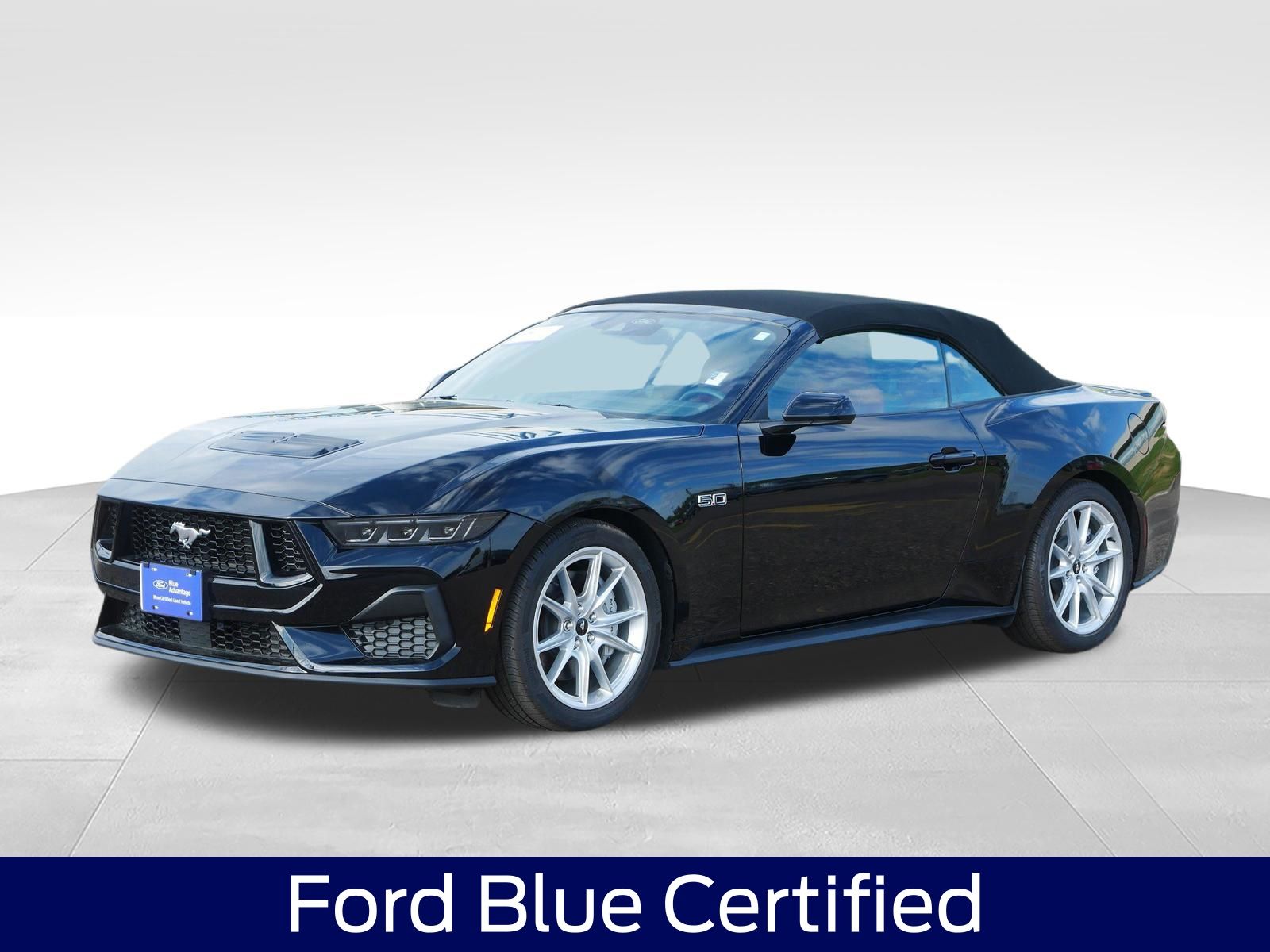 Shadow Black 2025 Ford Mustang Convertible Rear-Wheel Drive Automatic
