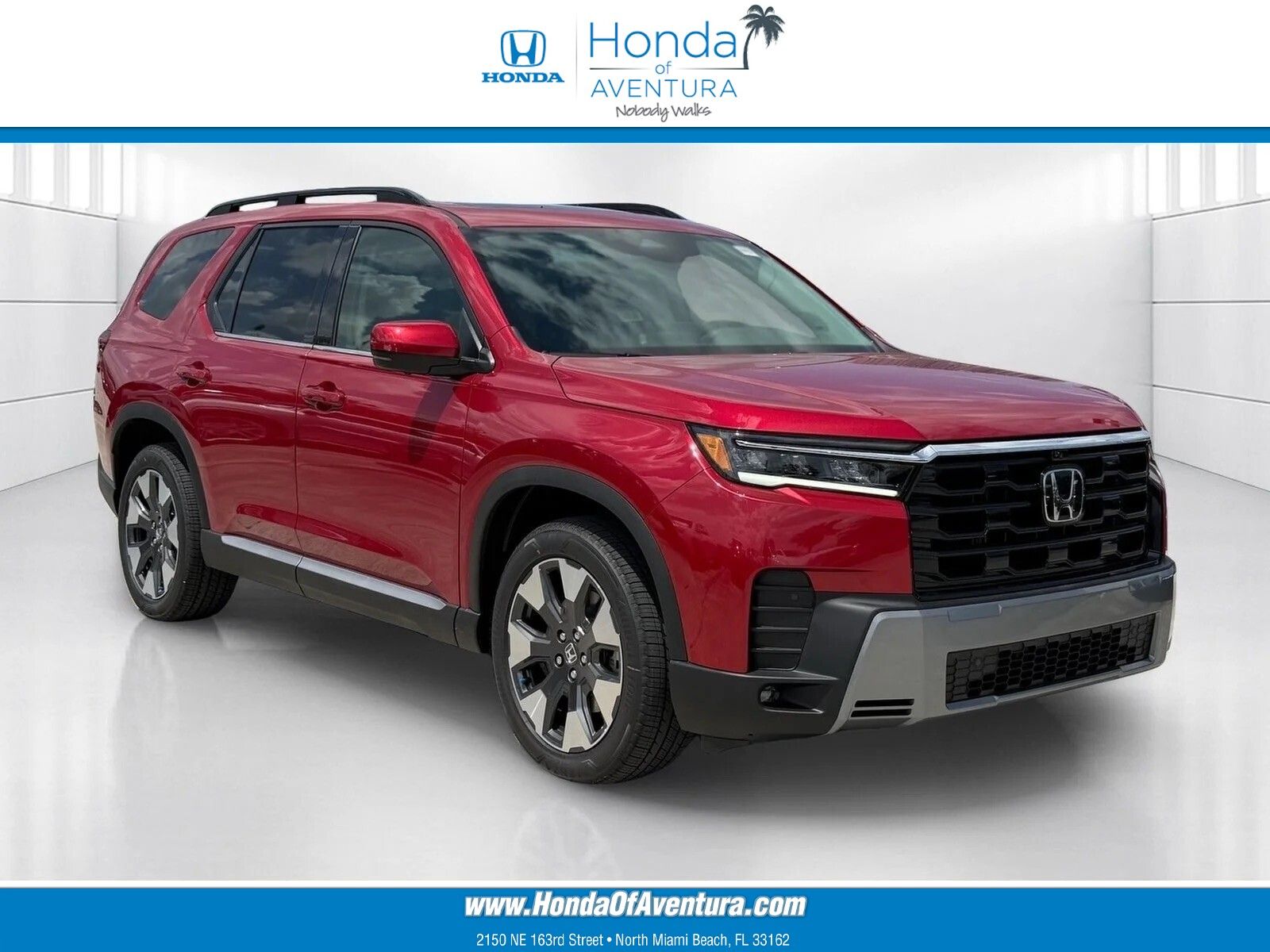 Radiant Red Metallic II 2026 Honda Pilot SUV / Crossover All-Wheel Drive Automatic